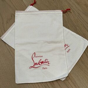 Authentic Louboutin Dustbags